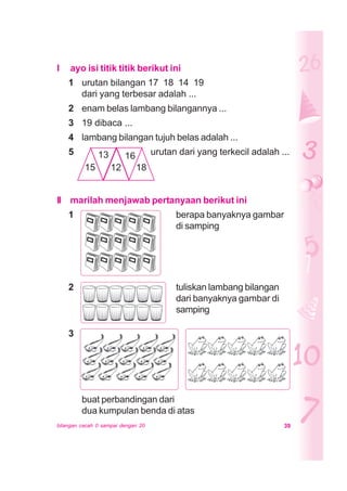 Matematika 1 Untuk Kelas 1 Sd Mi