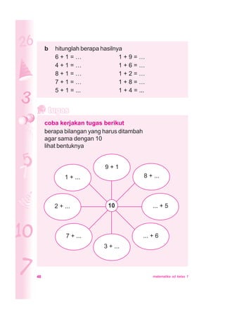 Matematika 1 Untuk Kelas 1 Sd Mi