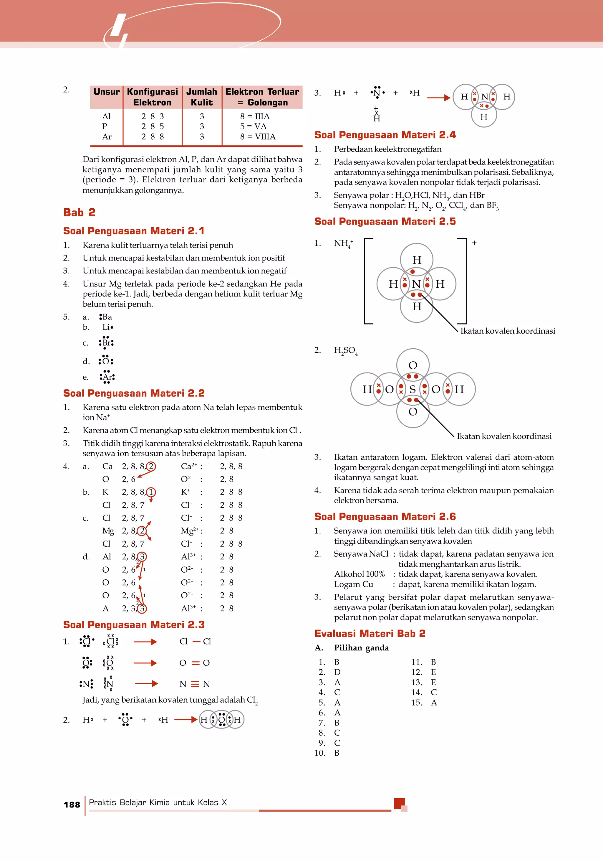 Buku Kimia (Kurikulum 2013) Kelas 10 SMA | PDF