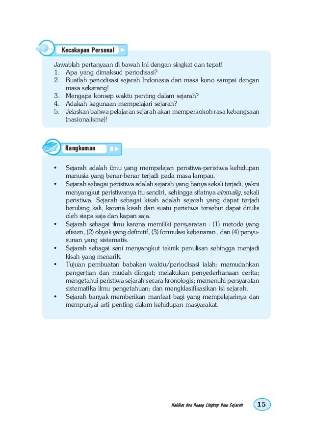 Konsep Kronologi Sangat Diperlukan Dalam Ilmu Sejarah Berikan Alasannya ... - Kelas 10 Sejarah 24 638