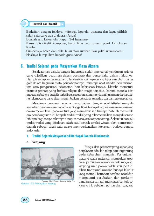 Kelas 10 sejarah