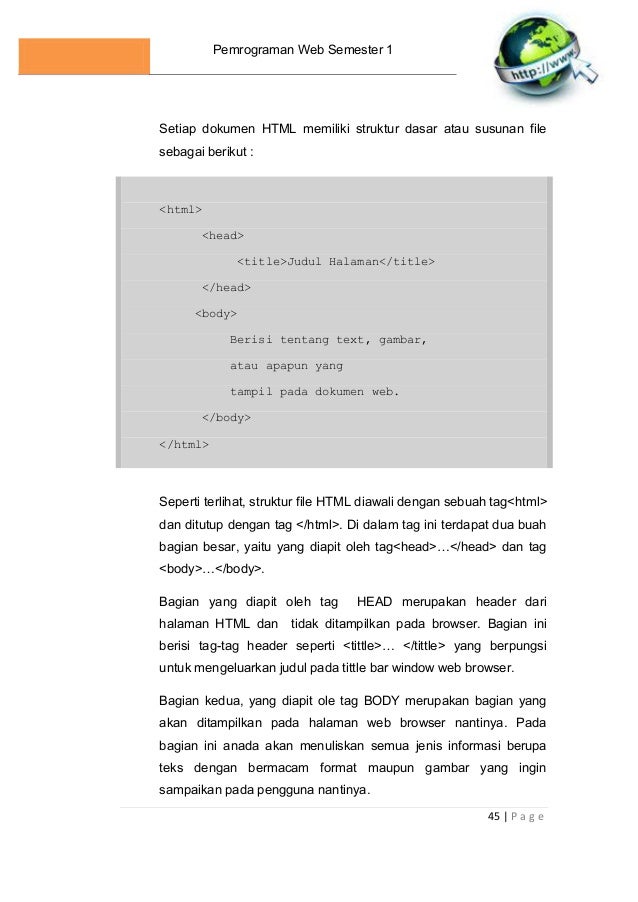 Belajar HTML dan CSS PDF Lengkap (Ebook Mahir Menguasai CSS)