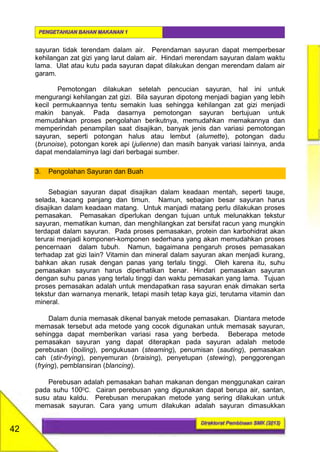 Buku pengetahuan bahan makanan | PDF