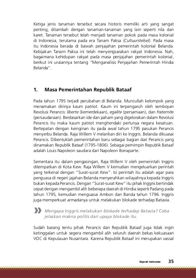 Buku Sejarah Indonesia Kelas 11 Xi Kurikulum 13
