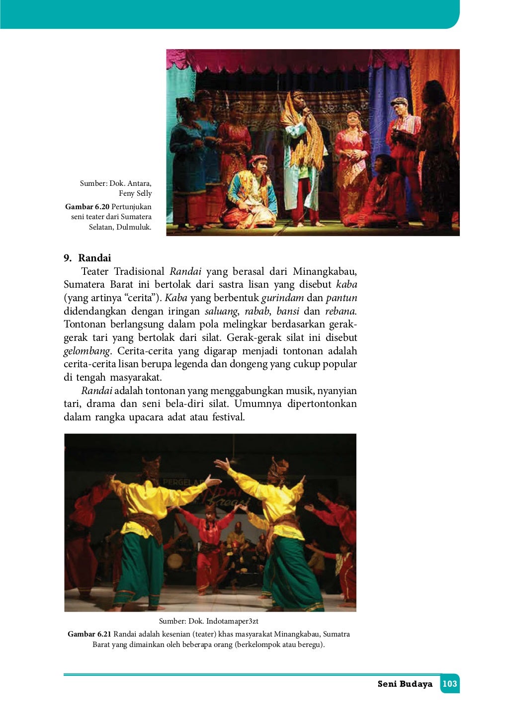 Buku Siswa Kelas 11 Seni Budaya Semester 1 Kurikulum K13