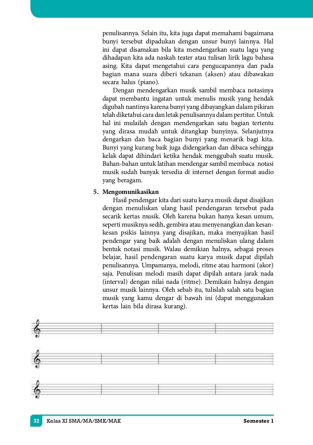 Buku Siswa Kelas 11 Seni Budaya Semester 1 Kurikulum K13