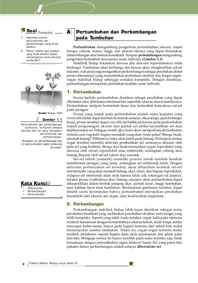 Kelas 12 Biologi Fictor Ferdinand P Moekti Ariebowo 2009