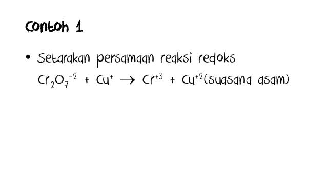 Kelas 12 Ipa 007 Redox Reactions