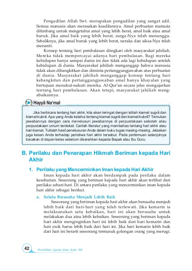 Soal Pendidikan Agama Islam Pai Kelas 12 Dan Kunci Jawaban Soal Pendidikan Agama Islam Pai Kelas 12 Dan Kunci Jawaban