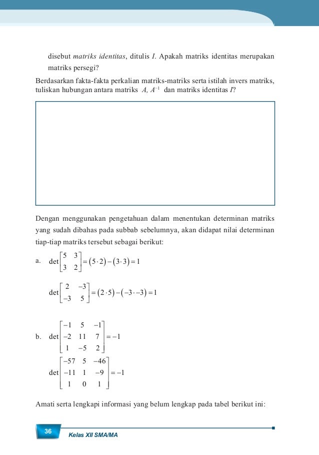 Buku Matematika Kelas Xii