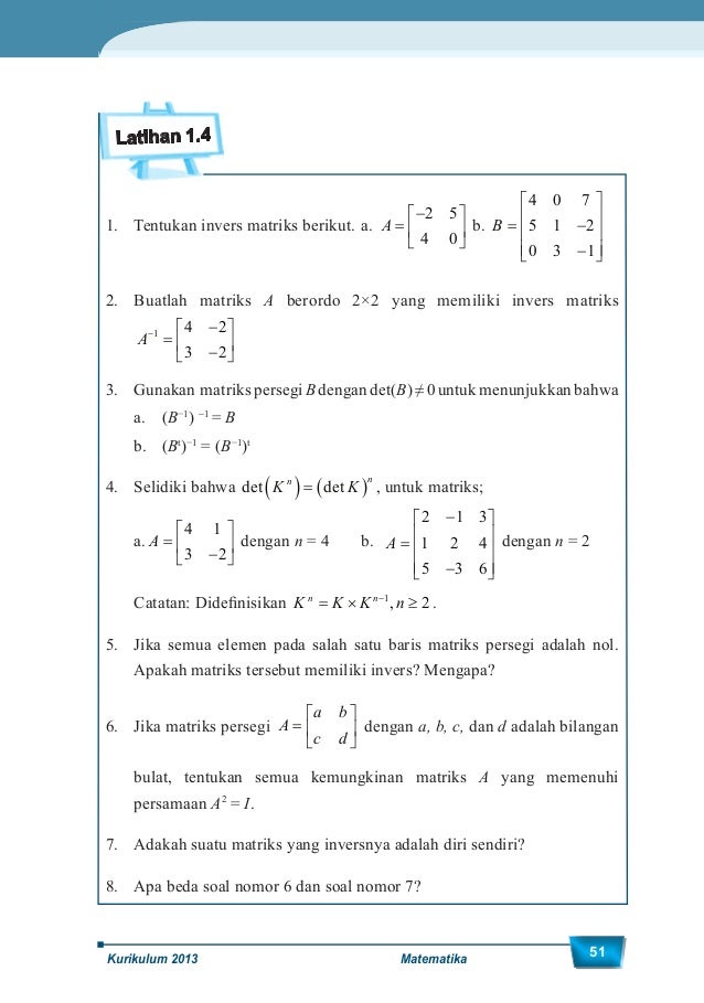 Buku Matematika Kelas Xii