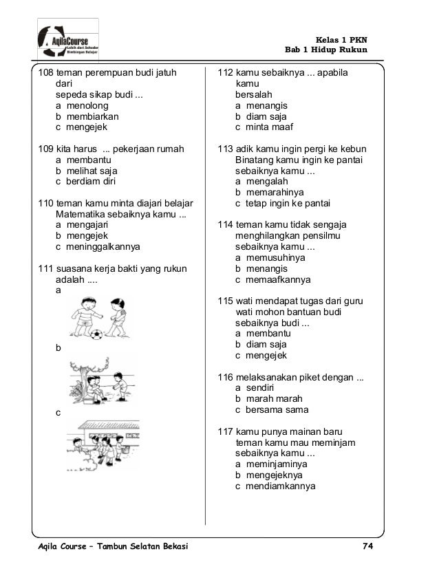 Kelas 1 Ipa P Kn Se
