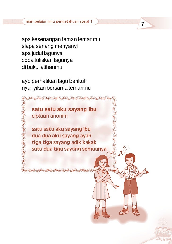 Kelas1 Sd Mari Belajar Ips Puji Dan Nurdiyani