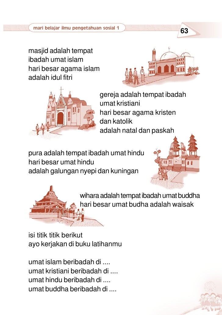 Kelas1 Sd Mari Belajar Ips Puji Dan Nurdiyani