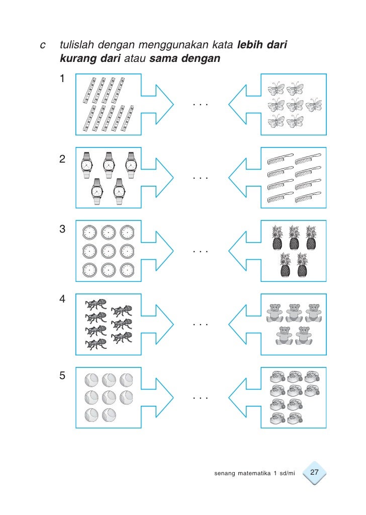 Contoh Soal Bilangan Cacah Kelas 1