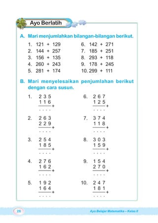 Ayo Belajar Matematika Jilid 2 Untuk Sd Dan Mi Kelas Ii