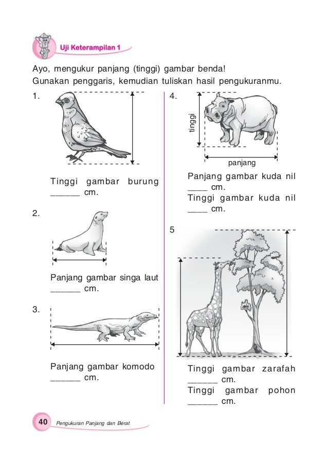 tepung gram mengukur 100 cara Kelas Gemar Matematika Untuk SD/MI II 2