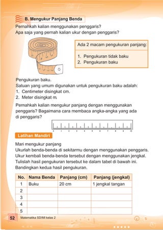 Matematika 2 Untuk Sd Mi Kelas 2