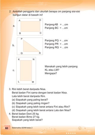 Matematika 2 Untuk Sd Mi Kelas 2