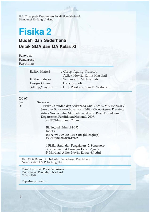 buku fisika kelas 2 sma fisika sarwono buku fisika kelas 2 sma fisika sarwono