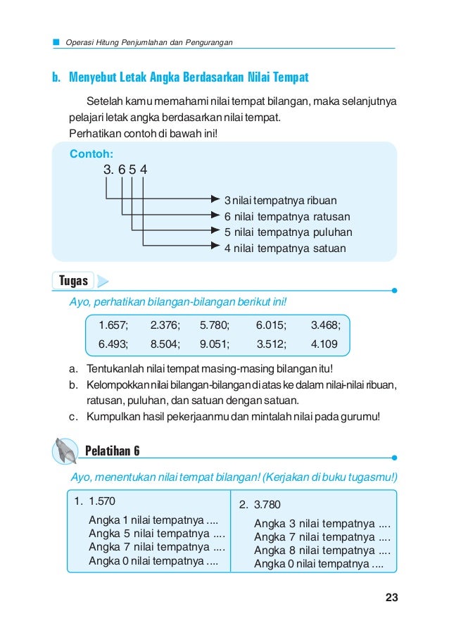 Cerdas Berhitung Matematika Untuk Sd Mi Kelas 3