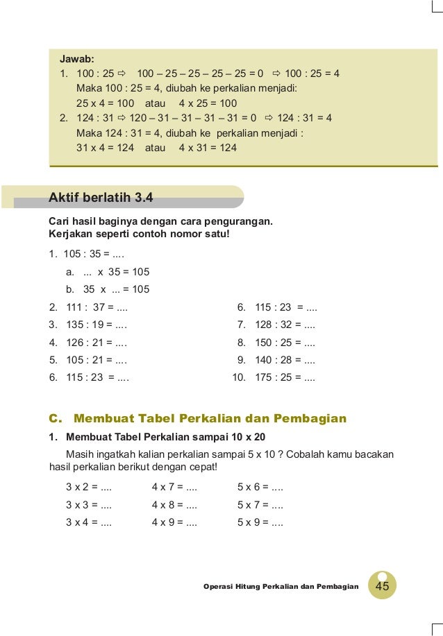 Gemar Matematika 3 Untuk Sd Dan Mi Kelas Iii