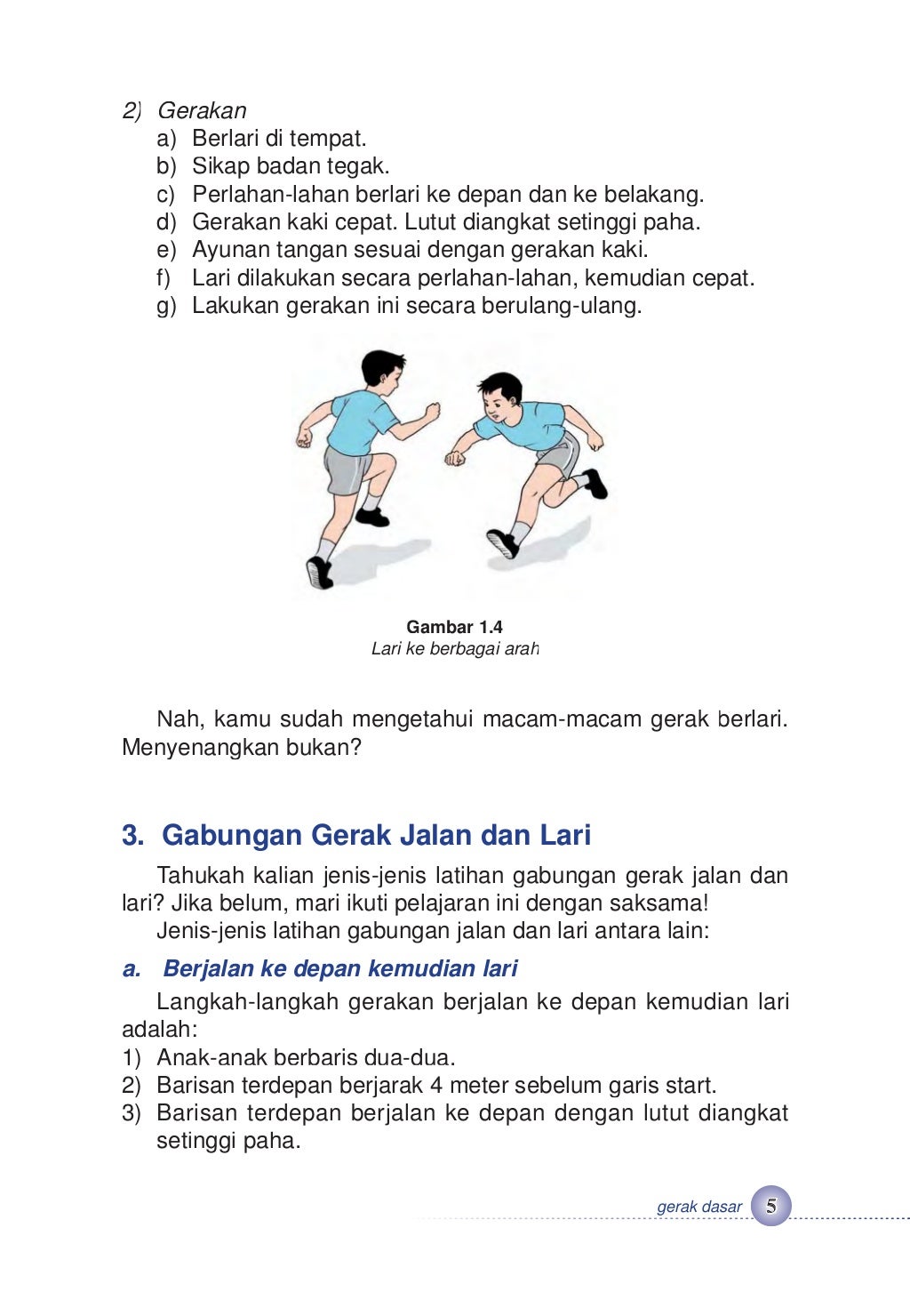 BAHAN AJAR PENJASORKES KELAS 1