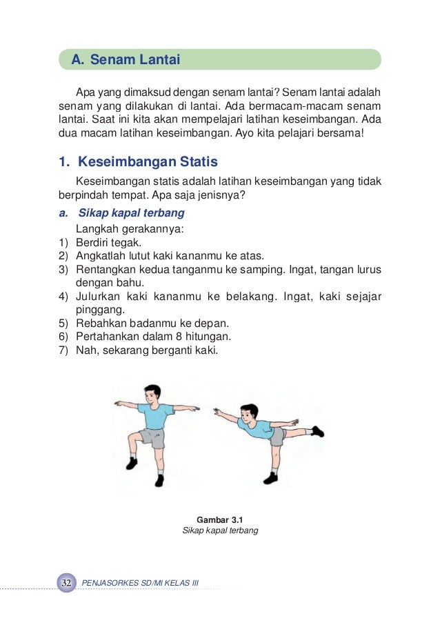 Contoh Gerakan Statis Dan Dinamis Belajar Cara Mengajarku
