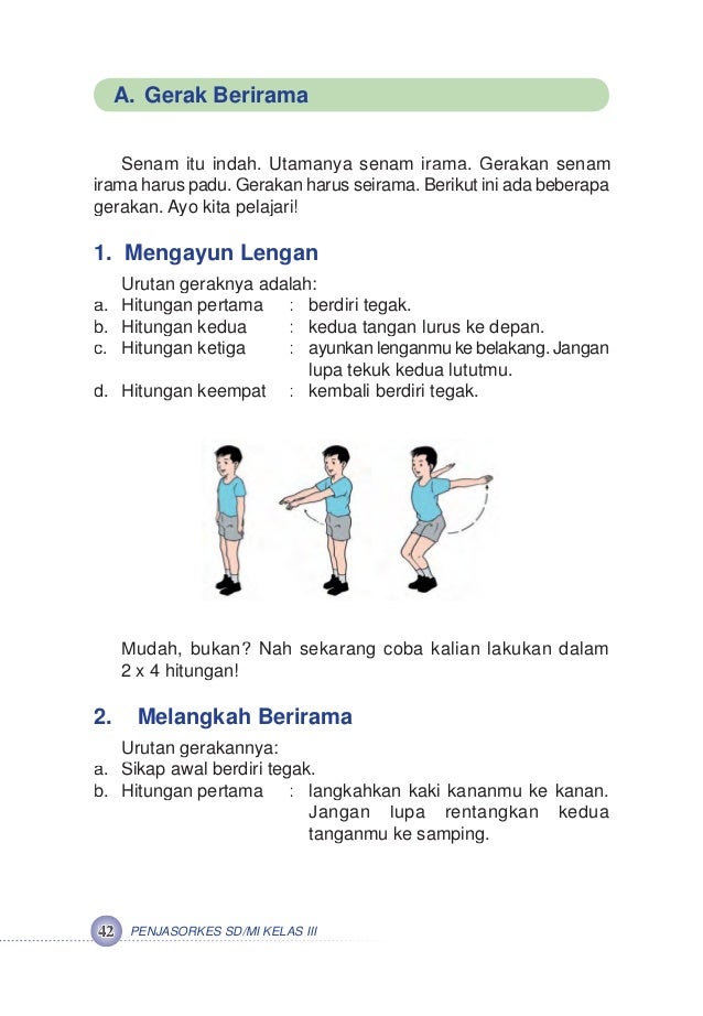 Mengayun lengan melatih otot