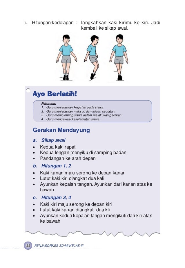 Bahan Ajar Penjasorkes Kelas 1