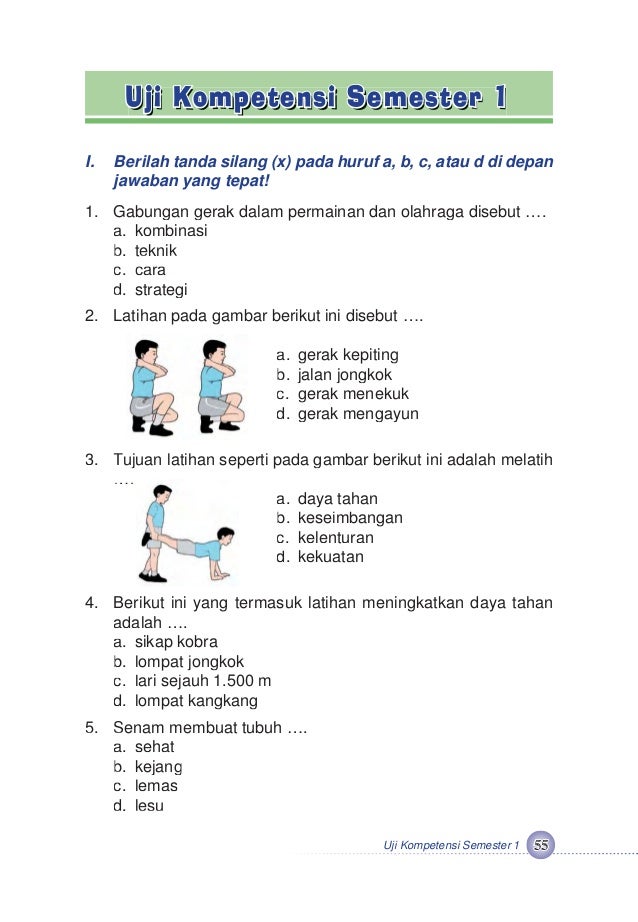 BAHAN AJAR PENJASORKES KELAS 1