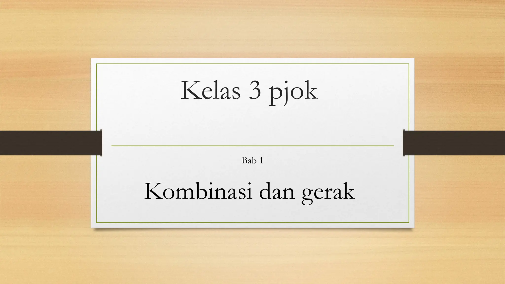 materi olahraga yang bisa digunakan untuk belajar dirumah PPT materi olahraga yang bisa digunakan untuk belajar dirumah PPT