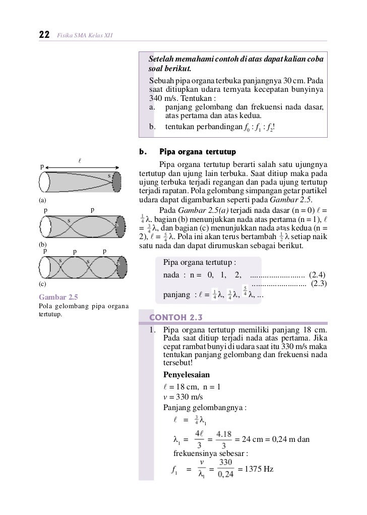 Contoh Soal Fisika Kelas 12 Tentang Gelombang - Barisan Contoh
