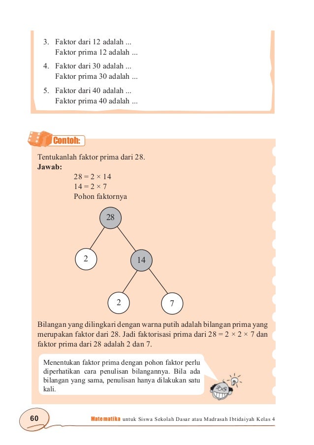 Matematika Untuk Sd Mi Kelas 4