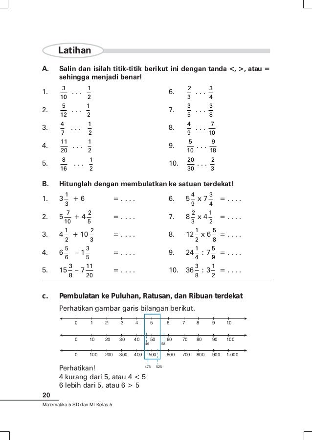 Soal Latihan Matematika Kelas 5 Akar Pangkat 3 Guru Ilmu Sosial