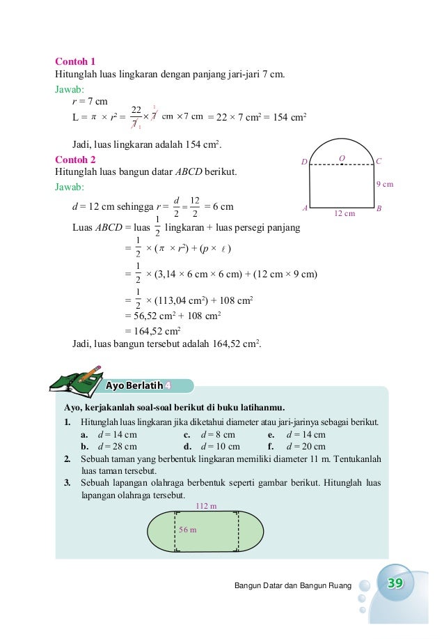 Bersahabat dengan Matematika 6 Untuk Kelas VI Sekolah 