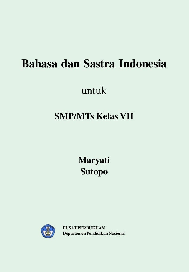 Bahasa Dan Sastra Indonesia