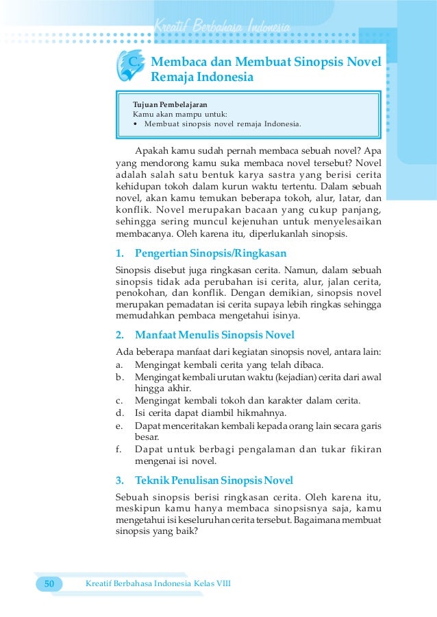 Bahasa Indonesia Untuk SMP/MTs untuk kelas 7