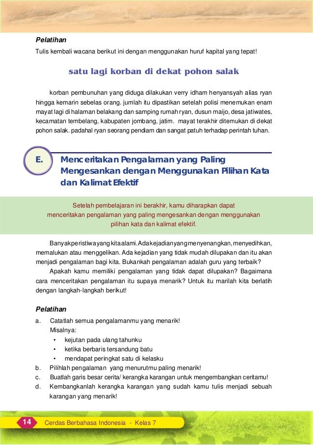 Contoh Karangan Yang Berakhir Dengan Penyesalan - Contoh Su