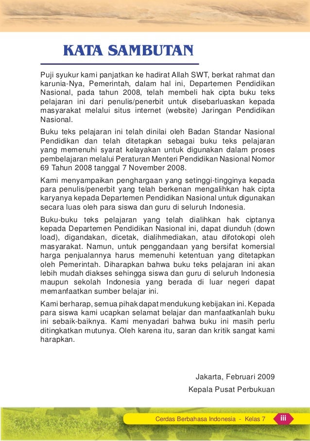 Slide bahasa Indonesia kelas 7 SMP MTs Slide bahasa Indonesia kelas 7 SMP MTs