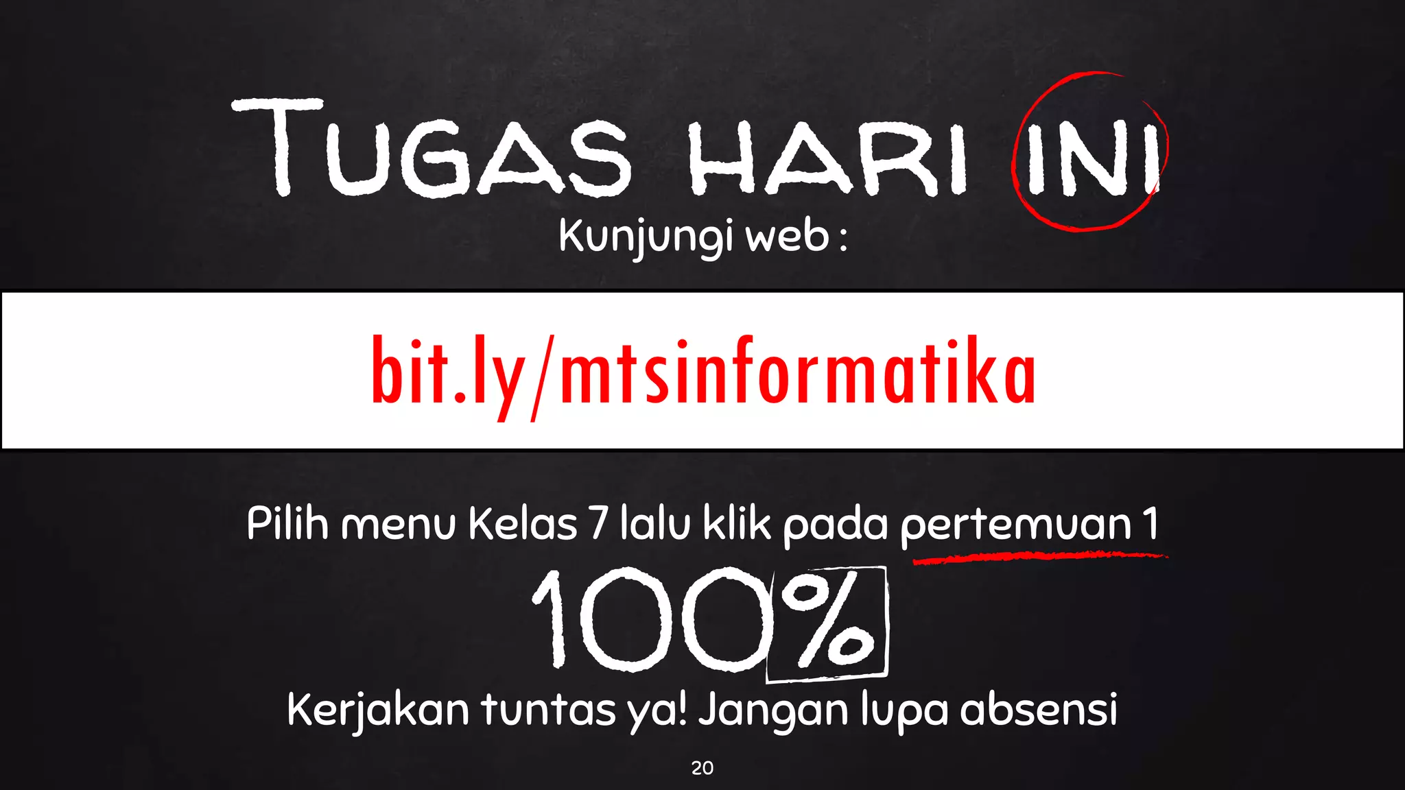 Dampak Sosial Informatika | Kelas 7 | Semester 2 | pertemuan 1