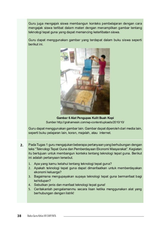 Buku Guru Bhs Indonesia Kelas 7 SMP Buku Guru Bhs Indonesia Kelas 7 SMP