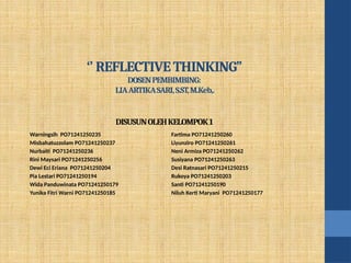 kelas H ppt kelompok 1 MATERI REFLECTIVE THINKING.pptx