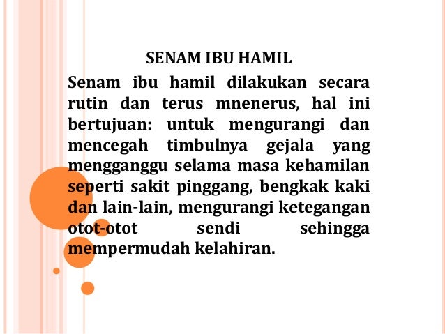 Kelas Ibu Hamil