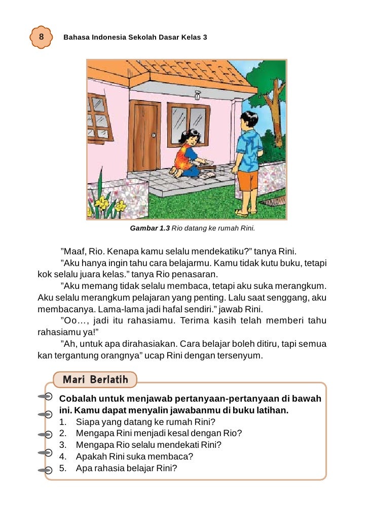 Kelas Iii Sd Bahasa Indonesia Umri Nuraini