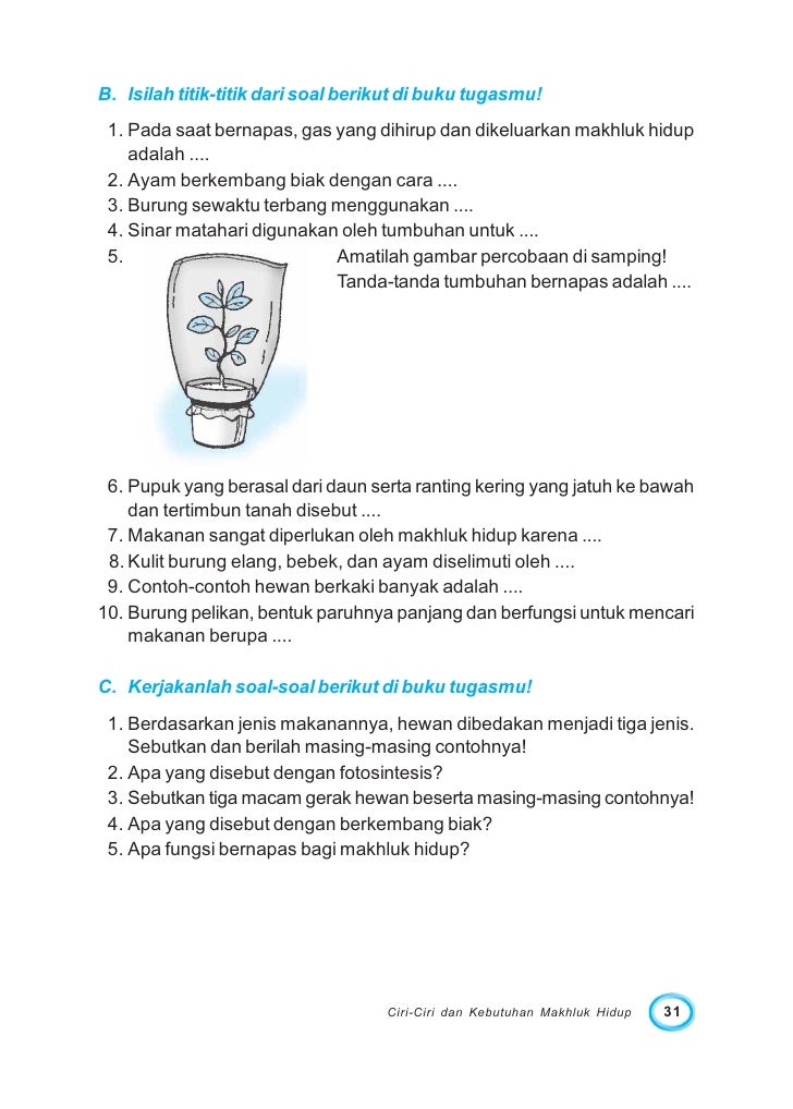  Kelas  iii sd  ipa priyono