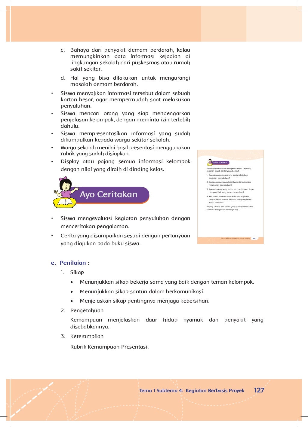 Perkembangbiakan Hewan dan Tumbuhan Kelas 3 tema1 Buku Guru