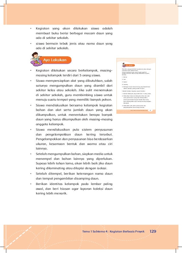 Perkembangbiakan Hewan dan Tumbuhan Kelas 3 tema1 Buku Guru