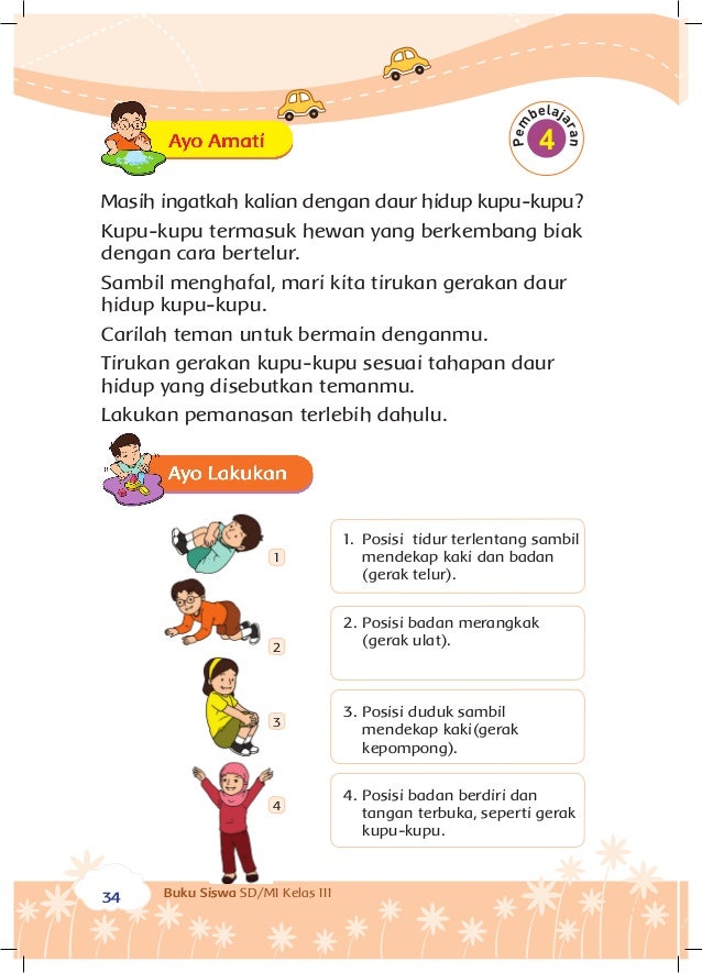 Perkembangbiakan Hewan  dan Tumbuhan Kelas  3  tema1 Buku Siswa