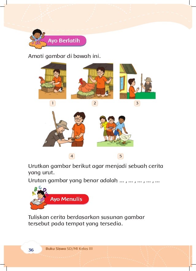 Perkembangbiakan Hewan dan Tumbuhan Kelas 3 tema1 Buku Siswa